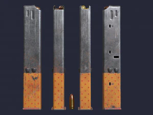 Magazines Accessories 3D Model