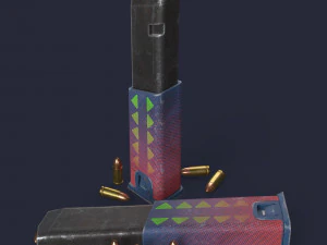 Magazines Accessories 3D Model