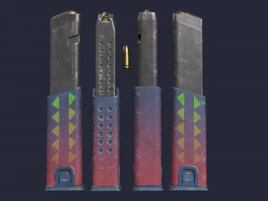 Magazines Accessories 3D Model
