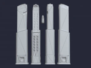 Magazines Accessories 3D Model