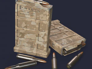 Magazines Accessories 3D Model