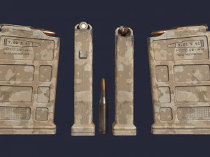 Magazines Accessories 3D Model