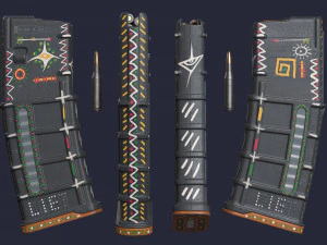 Magazines Accessories 3D Model