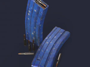 Magazines Accessories 3D Model