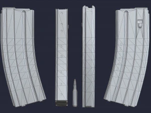Magazines Accessories 3D Model