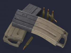 Magazines Accessories 3D Model