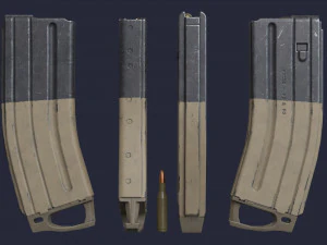 Magazines Accessories 3D Model