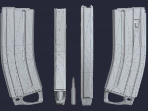 Magazines Accessories 3D Model