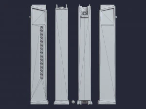 Magazines Accessories 3D Model