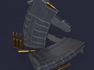 Magazines Accessories 3D Model