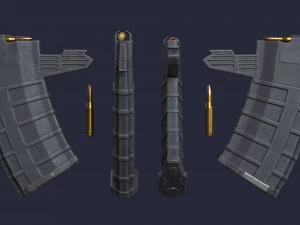 Magazines Accessories 3D Model