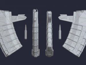 Magazines Accessories 3D Model