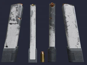 Magazines Accessories 3D Model