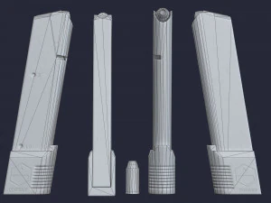 Magazines Accessories 3D Model
