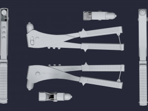 Riveter Model 3D