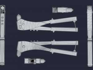 Riveter Model 3D