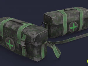 Medical Bag 3D Model