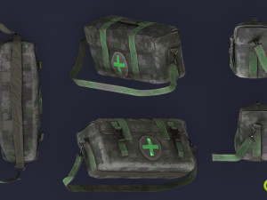 Medical Bag 3D Model