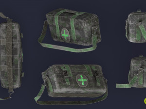 Medical Bag 3D Model