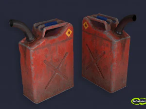 Jerrycan Model 3D
