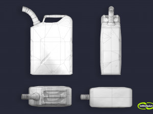 Jerrycan Modelo 3D