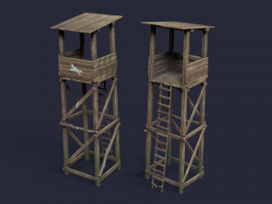Observation tower 3D Model