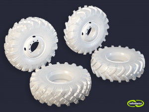 Car Tires 3D Model