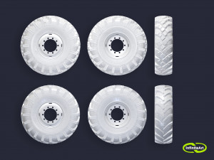 Car Tires 3D Model