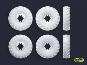 Car Tires 3D Model