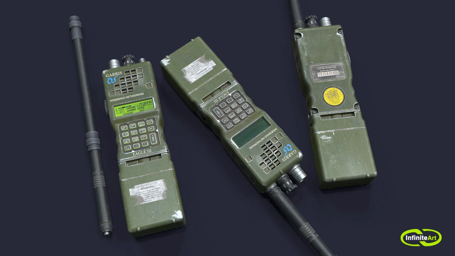 Transmitter 3D Model .c4d .max .obj .3ds .fbx .stl .blend 
