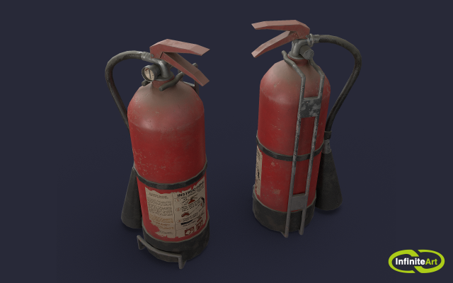 Gas cylinders 3D 模型 .c4d .max .obj .3ds .fbx .stl .blend 