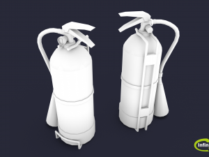 Gas cylinders 3D 模型