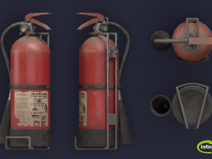Gas cylinders 3D 模型