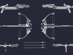 Crossbow 3D Model