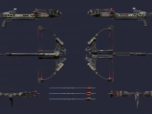 Crossbow 3D Model