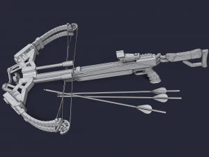 Crossbow 3D Model
