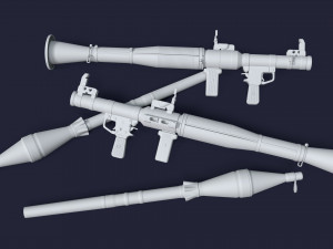 RPG 7B 3D Model
