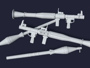 RPG7B 3D Model