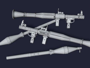 RPG7B 3D Model