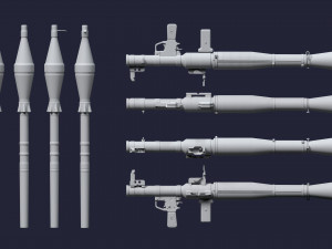 RPG 7B 3D Model