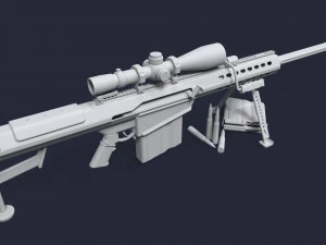 Fucile da cecchino Modello 3D