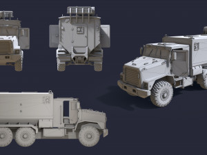 Cargo Truck Modèle 3D
