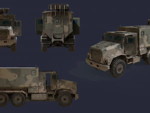 Cargo Truck 3D Model