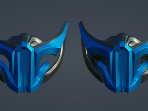 Samurai Mask for 3D print 3D Print Model