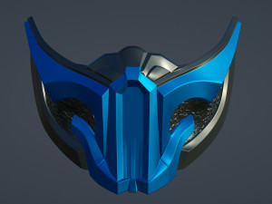 Samurai Mask for 3D print 3D Принт Модель