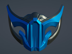 Samurai Mask for 3D print 3D Принт Модель