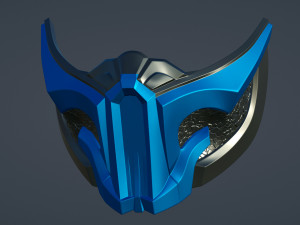 Samurai Mask for 3D print 3D Принт Модель