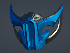 Samurai Mask for 3D print 3D Принт Модель