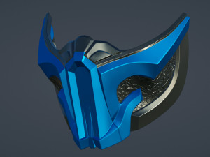 Samurai Mask for 3D print 3D Принт Модель