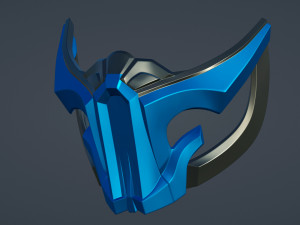 Samurai Mask for 3D print 3D Принт Модель